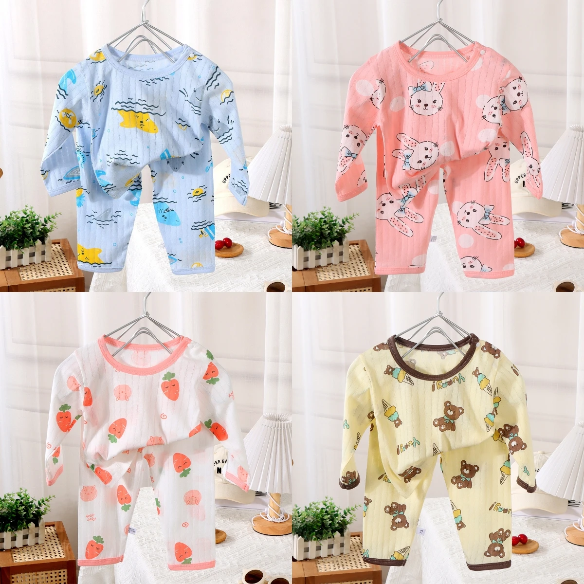 Baby Sleep Suit - Vêtements de maison en coton pour