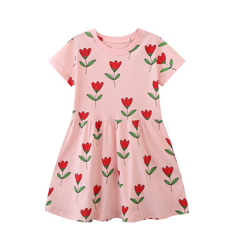 Baby Clothing Knitting Patterns - Jumping Meters-Robes de princesse à fleurs