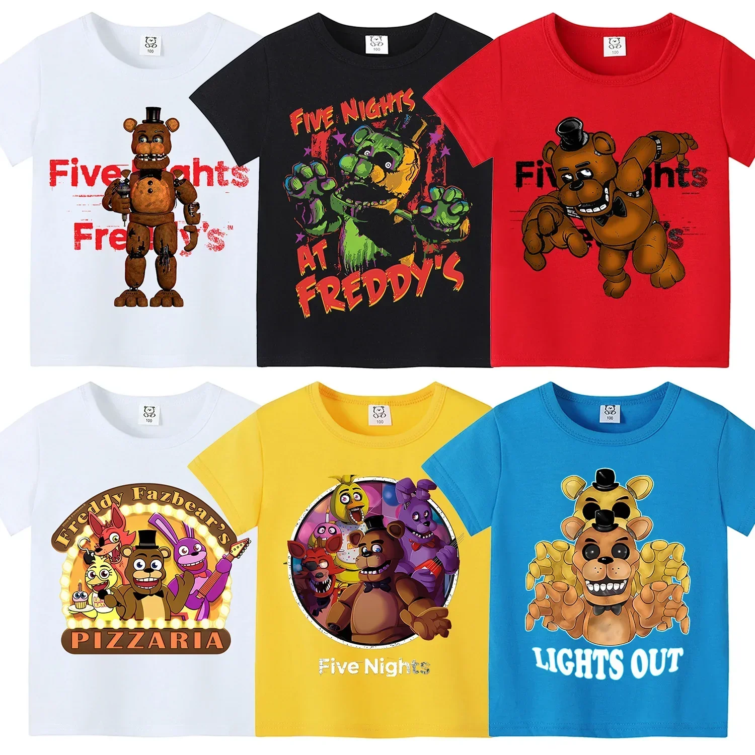 Baby Clothing Gifts - Cinq nuits Freddys thème chemise courte
