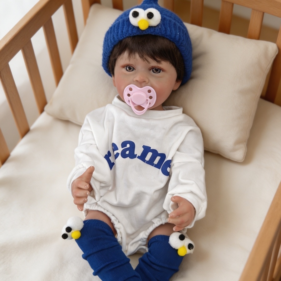 Baby Clothing Gifts - Poupée Reborn garçon mignon de 55