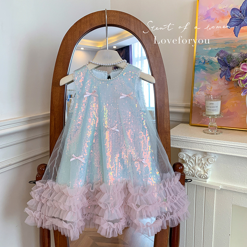 Robe d'été pour filles, gilet  - Baby Clothing High End avis et prix