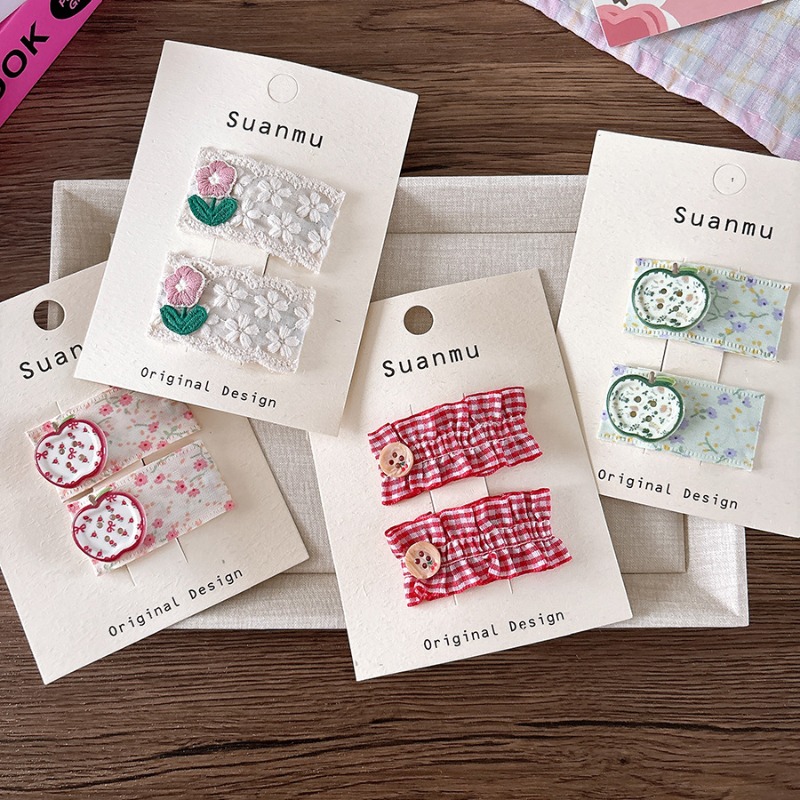 Pinces à cheveux en tissu Flor - Baby Clothing Material avis et prix