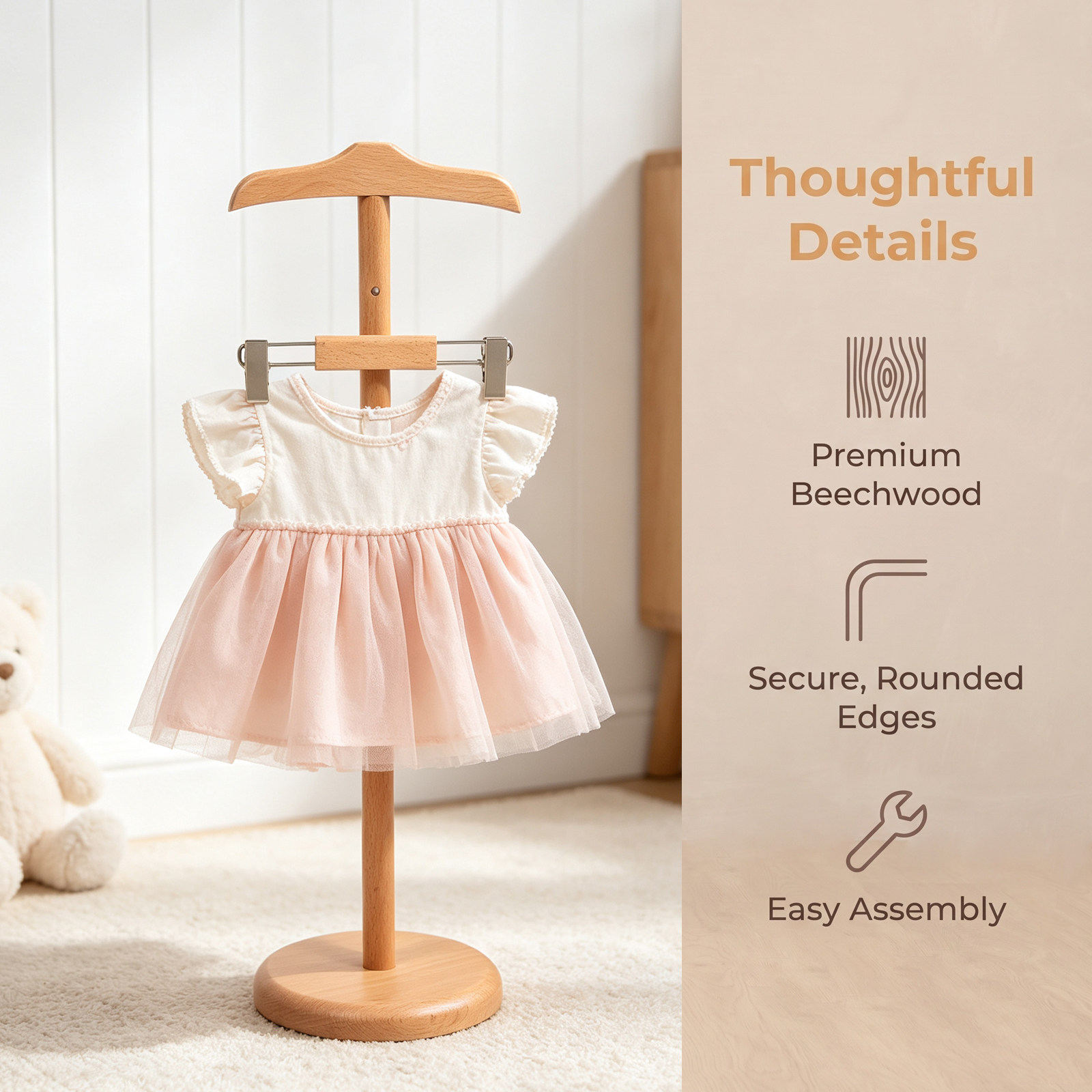 Présentoir à vêtements pour bé - Baby Clothing Us avis et prix