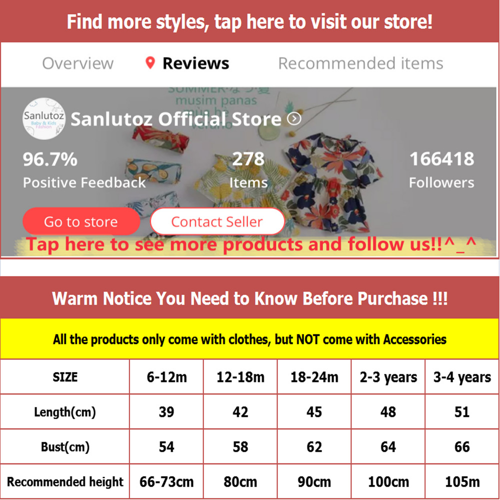 Sanlutoz – robe d'été pour béb - Baby Clothing Knitting Patterns avis et prix
